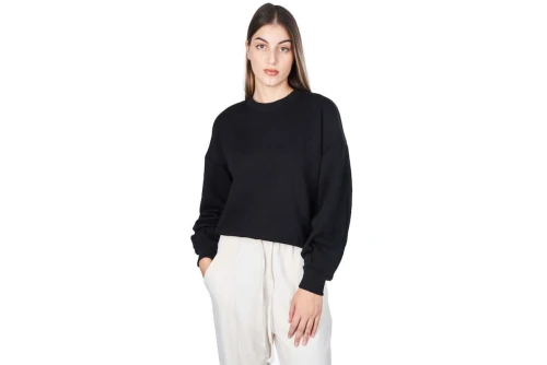 Only Onlann L-S Open Back O-Neck Swt Μπλούζα Με Λαιμόκοψη (15272496 BLACK)