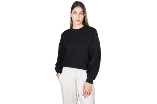 Only Onlann L-S Open Back O-Neck Swt Μπλούζα Με Λαιμόκοψη (15272496 BLACK)