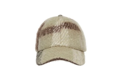 Only Onlnaomi Check Cap Acc Καπέλο Velcro (15273618 CHICORY COFFEE)