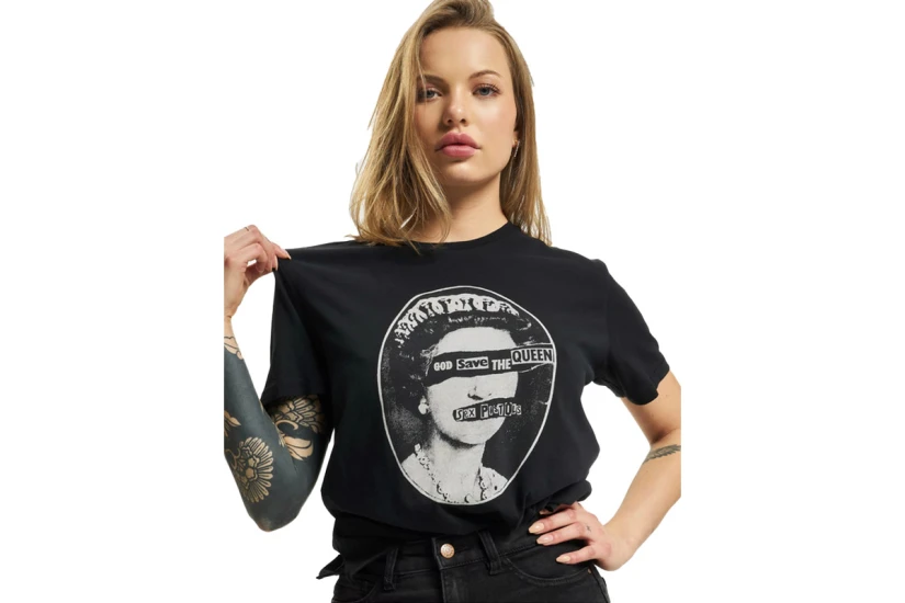 Only Sex Pistols Ss Tee Pnt T-Shirt Γυναικείο (15275103 BLACK-WHITE)