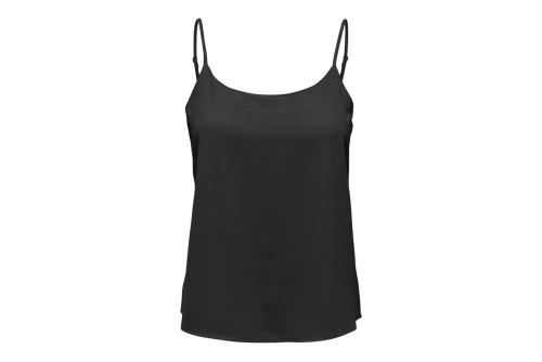 Only Onlmette Singlet Top Wvn Μπλούζα Αμάνικη Γυναικεία (15284314 BLACK)