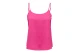 Only Onlmette Singlet Top Woven Γυναικεία Αμάνικη Μπλούζα Φούξια