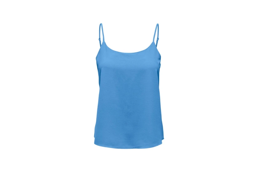 Only Onlmette Singlet Top Woven Γυναικεία Αμάνικη Μπλούζα Ραφ