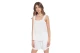 Only Onlwillow Linen Singlet Ptm Γυναικεία Αμάνικη Μπλούζα Λευκή
