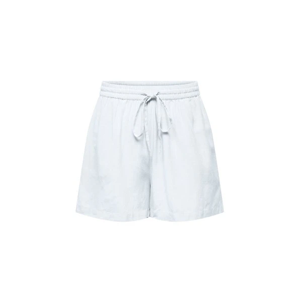 Only Onlwillow Linen Shorts Ptm Σορτς Λινό Casual Γυναικείο (15285847 BRIGHT WHITE)