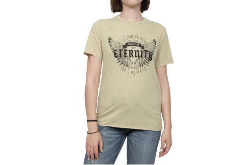 Only Onllucy Reg S-S Eagle Wings Top Box Jrs T-Shirt Γυναικείο (15286658 SAGE GREEN-ETERNITY)