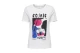 Only Onlmelanie Γυναικείο Κοντομάνικο T-Shirt Λευκό, Μαύρο, Μωβ