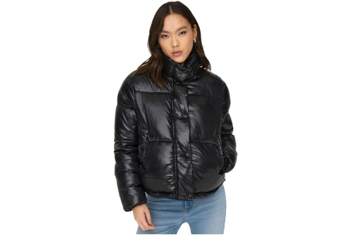 Only Onlsky Short Cc Otw Μπουφάν Puffer Γυναικείο (15292628 BLACK)