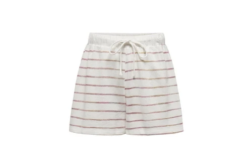 Only Onlelena Shorts Swt Σορτς Αθλητικό Γυναικείο (15294426 CLOUD DANCER-BERRY)
