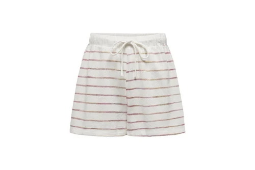 Only Onlelena Shorts Swt Σορτς Αθλητικό Γυναικείο (15294426 CLOUD DANCER-BERRY)