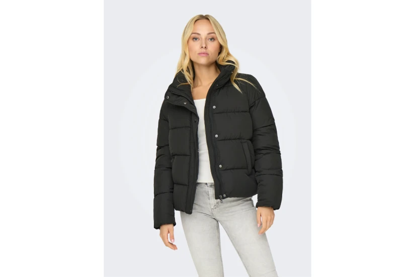 Only Onlnewcool Γυναικείο Μπουφάν Puffer Μαύρο
