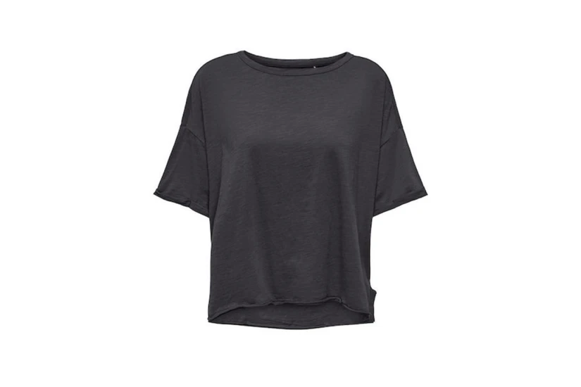 Only Onlworld S-S Boxy Slit Top Cs Jrs T-Shirt Γυναικείο