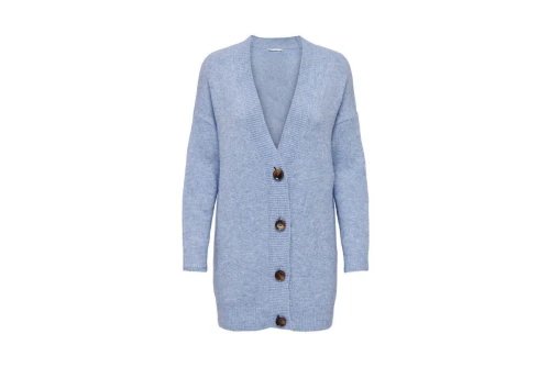 Only Onlelena Life Ls Stripe Ζακέτα Πλεκτή Γυναικεία (15297178 CASHMERE BLUE-MELANGE)