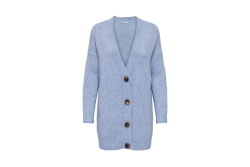 Only Onlelena Life Ls Stripe Ζακέτα Πλεκτή Γυναικεία (15297178 CASHMERE BLUE-MELANGE)