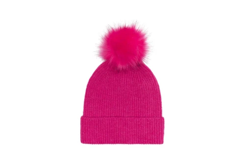Only Onlkenni Pompom Beanie Cc Σκουφάκι Χειμερινό (15299023 FUCHSIA PURPLE)