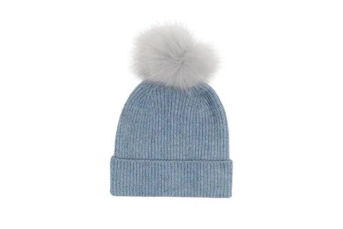Only Onlkenni Pompom Beanie Cc Σκουφάκι Χειμερινό (15299023 WINDWARD BLUE)