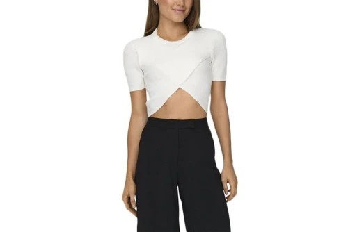 Only Onlkai Ss Crop Top Κοντομάνικο Γυναικείο (15310554 CLOUD DANCER)