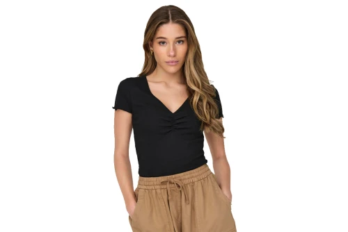 Only Onlbetty S-S Top Κοντομάνικο Γυναικείο (15311919 BLACK)