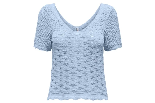 Only Onlbecca Life Ss Top Κοντομάνικο Γυναικείο (15318713 CASHMERE BLUE)