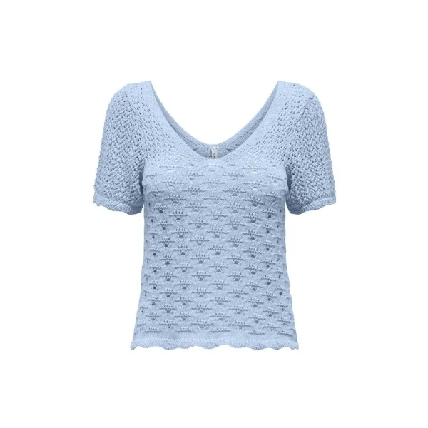 Only Onlbecca Life Ss Top Κοντομάνικο Γυναικείο (15318713 CASHMERE BLUE)