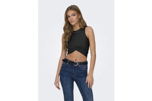 Only Onlsandy Crop Top Αμάνικο Γυναικείο (15319507 BLACK)