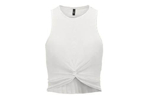 Only Onlsandy Crop Top Αμάνικο Γυναικείο (15319507 CLOUD DANCER)