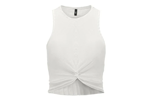 Only Onlsandy Crop Top Αμάνικο Γυναικείο (15319507 CLOUD DANCER)