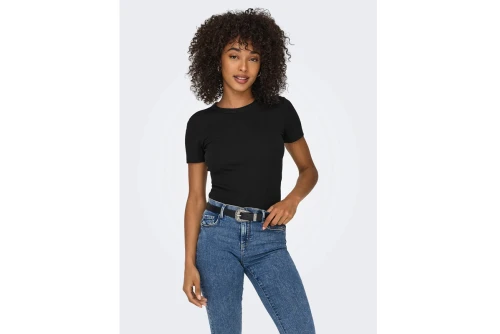 Only Onleasy S-S Box Jrs T-Shirt Γυναικείο (15330639 BLACK)