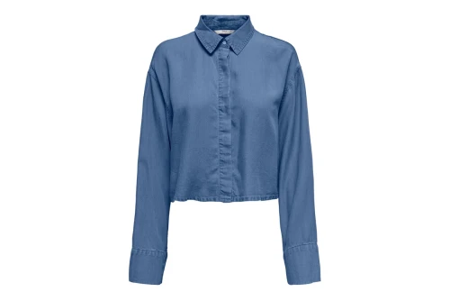 Only Onlcharis Life Πουκάμισο Μακρυμάνικο Γυναικείο (15337929 MEDIUM BLUE DENIM)