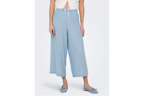 Only Onlcharis Life Παντελόνα Γυναικεία (15337936 LIGHT BLUE DENIM)