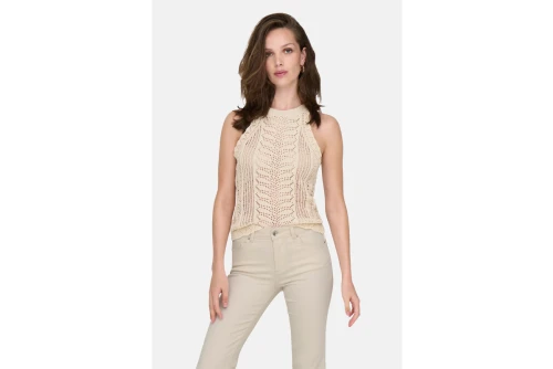 Only Onlerin Life Top Αμάνικο Γυναικείο (15341573 BIRCH)