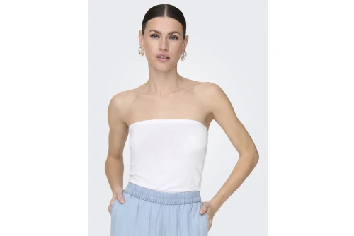 Only Onllive Love Μπλούζα Αμάνικη Γυναικεία (15344818 WHITE)