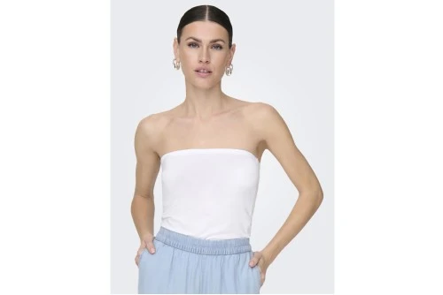 Only Onllive Love Μπλούζα Αμάνικη Γυναικεία (15344818 WHITE)
