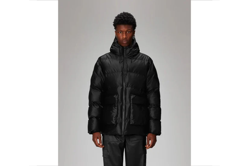 Rains Alta Cargo Ανδρικό Puffer Μπουφάν Μαύρο