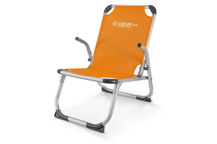 Escape Camping Καρεκλάκι Παραλίας Escape Plus Πορτοκαλί (15618)