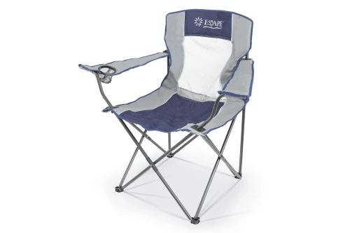 Escape Camping Καρέκλα Σπαστή Escape Γκριμπλε (15620)