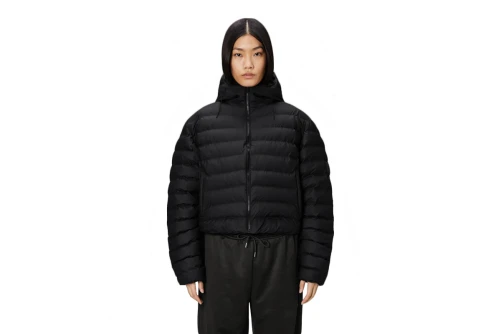Rains Lohja Short W3T2 Μπουφάν Puffer Γυναικείο (15820 BLACK)