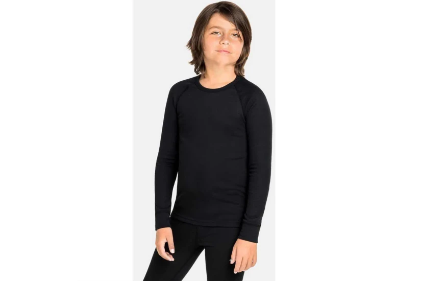 Odlo Active Sports Underwear Ισοθερμική Μακρυμάνικη Μπλούζα Μαύρη