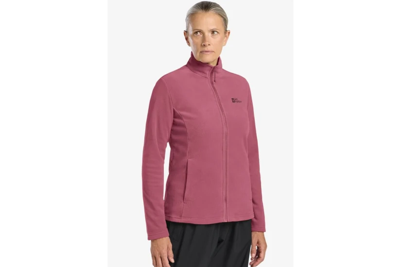 Jack Wolfskin Taunus Γυναικεία Ζακέτα Κερασί