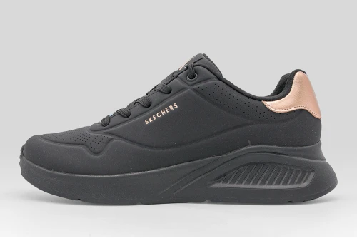 Skechers Uno Lite - Shimmer Along Sneakers (177291-BBK)