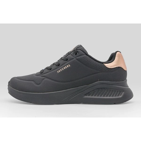 Skechers Uno Lite - Shimmer Along Sneakers (177291-BBK)