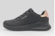 Skechers Uno Lite - Shimmer Along Sneakers Μαύρα, Χρυσά