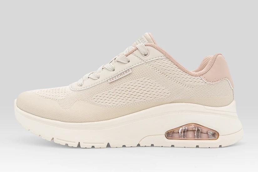 Skechers Uno Flex-Spring On Air Sneakers Μπεζ, Σομόν