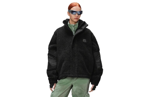 Rains Kofu Fleece T1 Μπουφάν Sherpa (18470 BLACK)