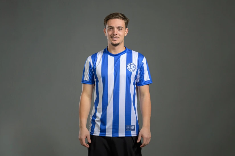 PAS Giannina F.C. Retro Ποδοσφαιρική Φανέλα 1970-71 Μπλε, Λευκή