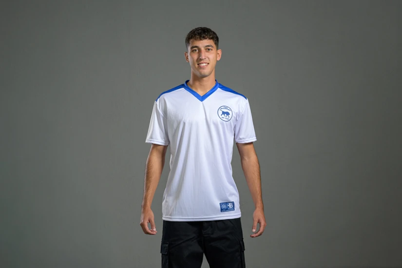 PAS Giannina F.C. Retro Ποδοσφαιρική Φανέλα 1981-82 Λευκή, Μπλε