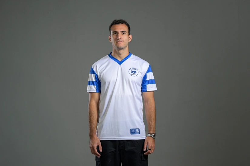 PAS Giannina F.C. Retro Ποδοσφαιρική Φανέλα 1990-91 Λευκή, Μπλε