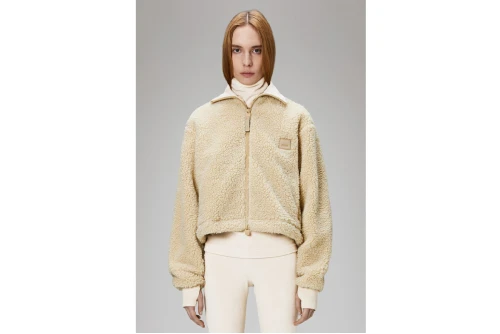 Rains Kofu Fleece Short Ζακέτα Sherpa Γυναικεία (19950 SAND)