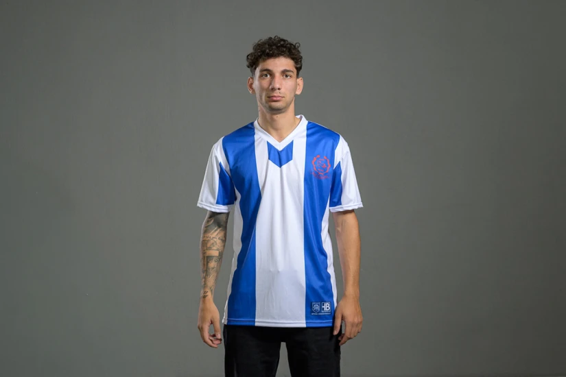 PAS Giannina F.C. Retro Ποδοσφαιρική Φανέλα 1996-97 Λευκή, Μπλε, Κόκκινη