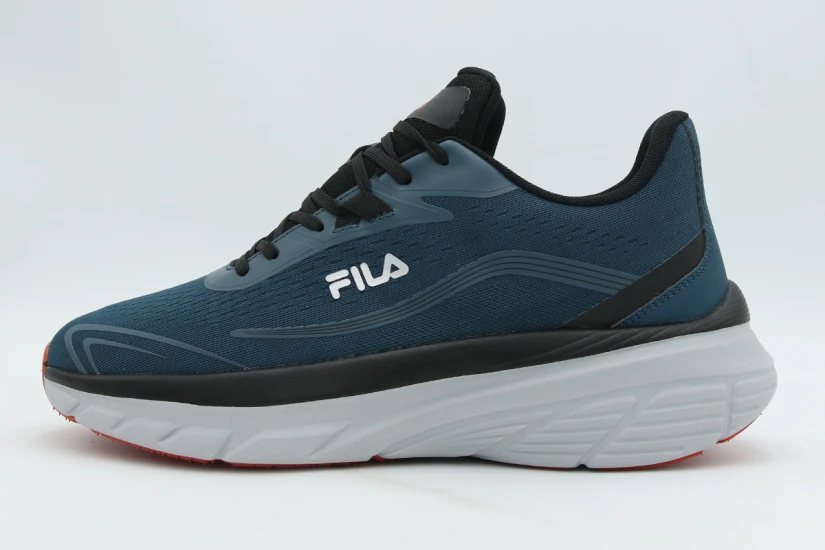Fila Ranger 2 Heel Support Ανδρικά Αθλητικά Παπούτσια για Τρέξιμο Μπλε Σκούρο, Μαύρα, Γκρι